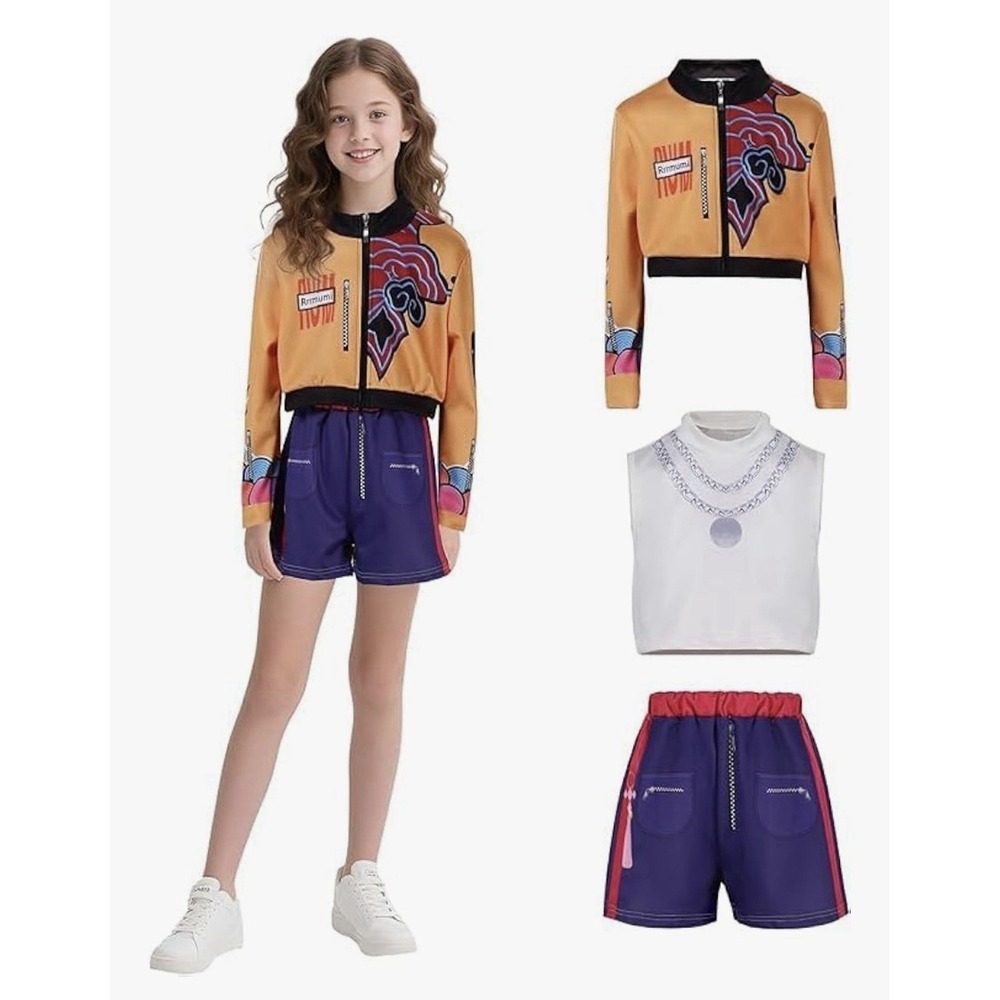 Cosplay Costumes Girls Fantasy Roleplay Outfit, Childs 4-5 [i]